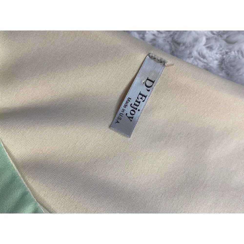 D’ Enjoy Tank Dress Size M Pastels Maxi Flowing Lined To Knees - Picture 4 of 11